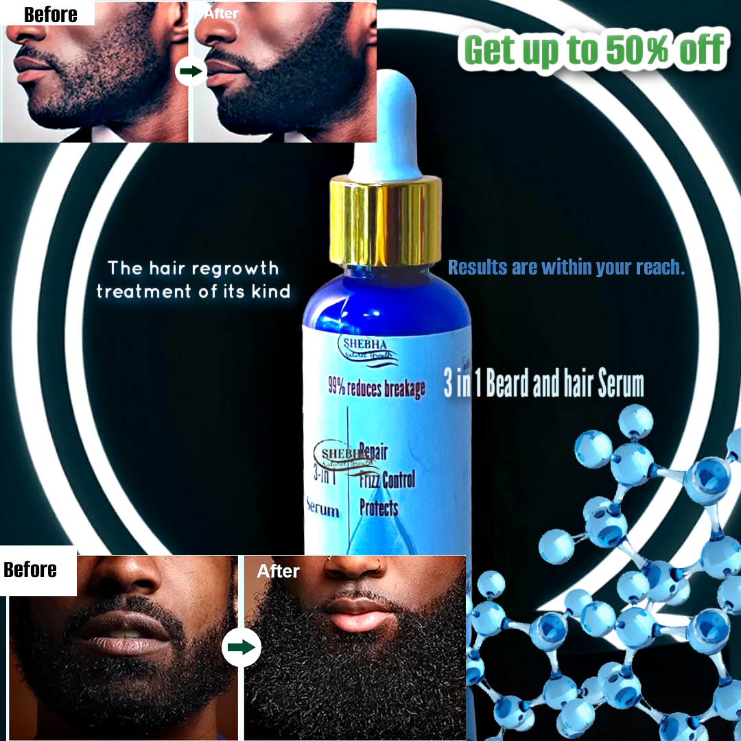 3 in 1  Beard Serum