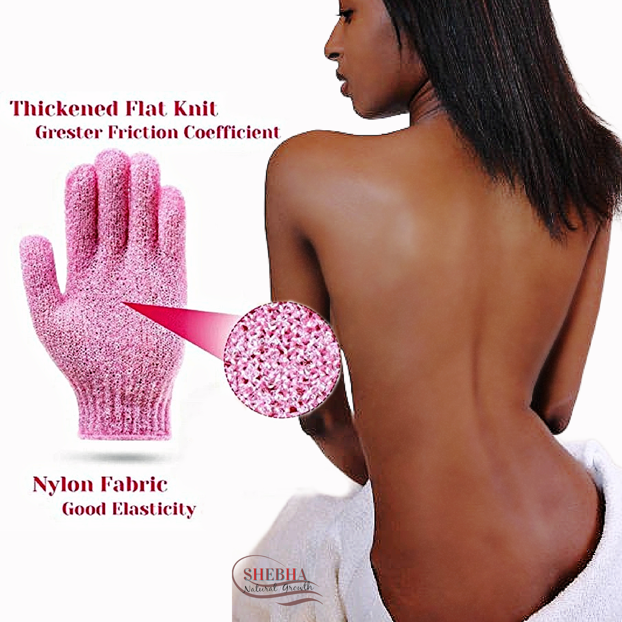 Top Grade Exfoliating Gloves - Image 2