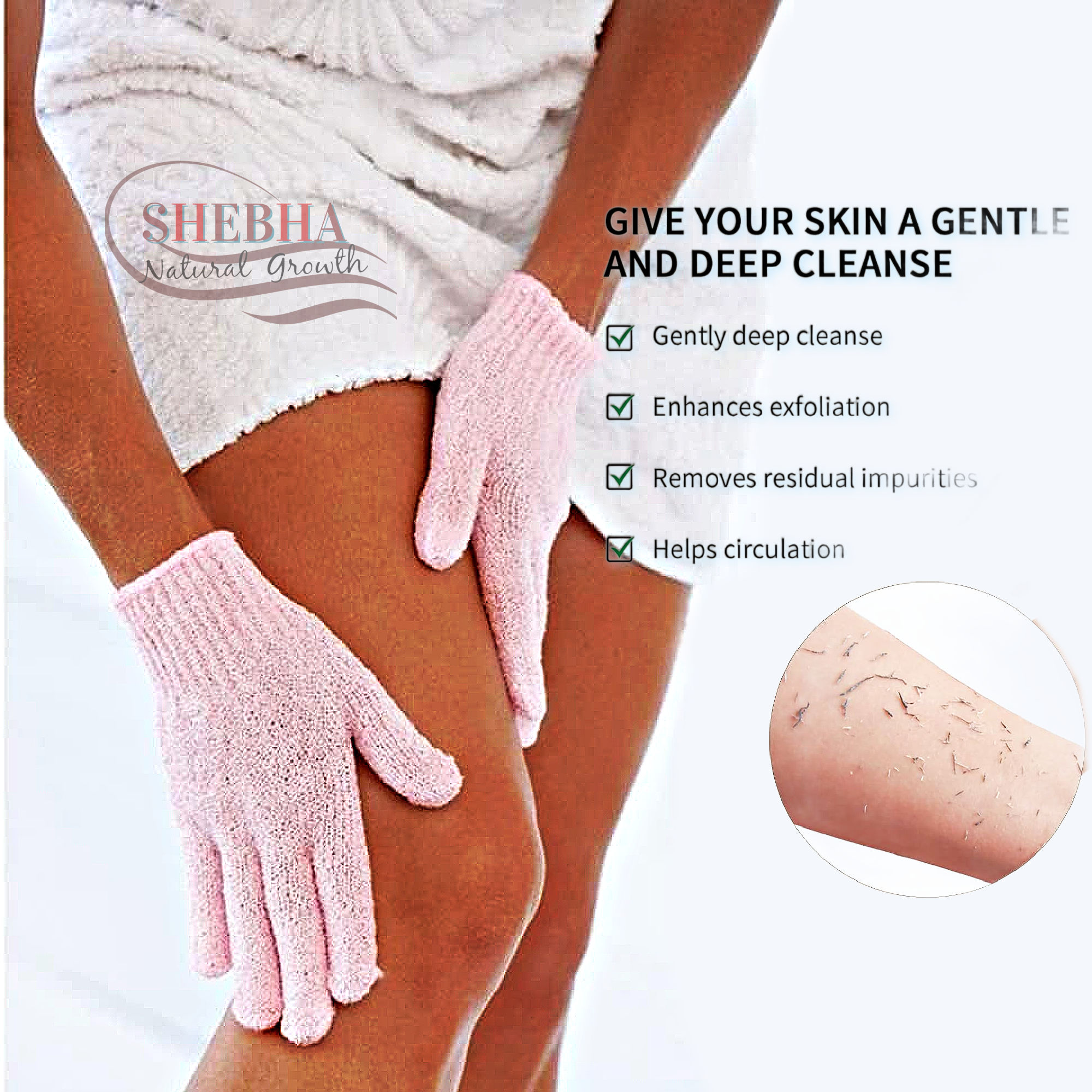 Top Grade Exfoliating Gloves - Image 3